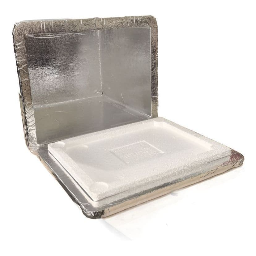Isopor laminado térmico para entregas de 45 litros somente isopor