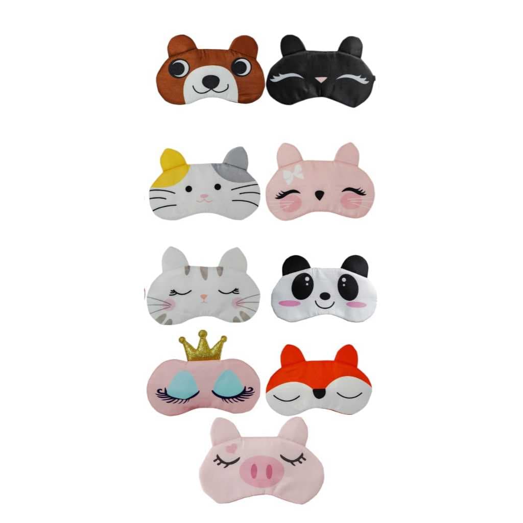 Máscara para Dormir c/Gel 100% Poliester