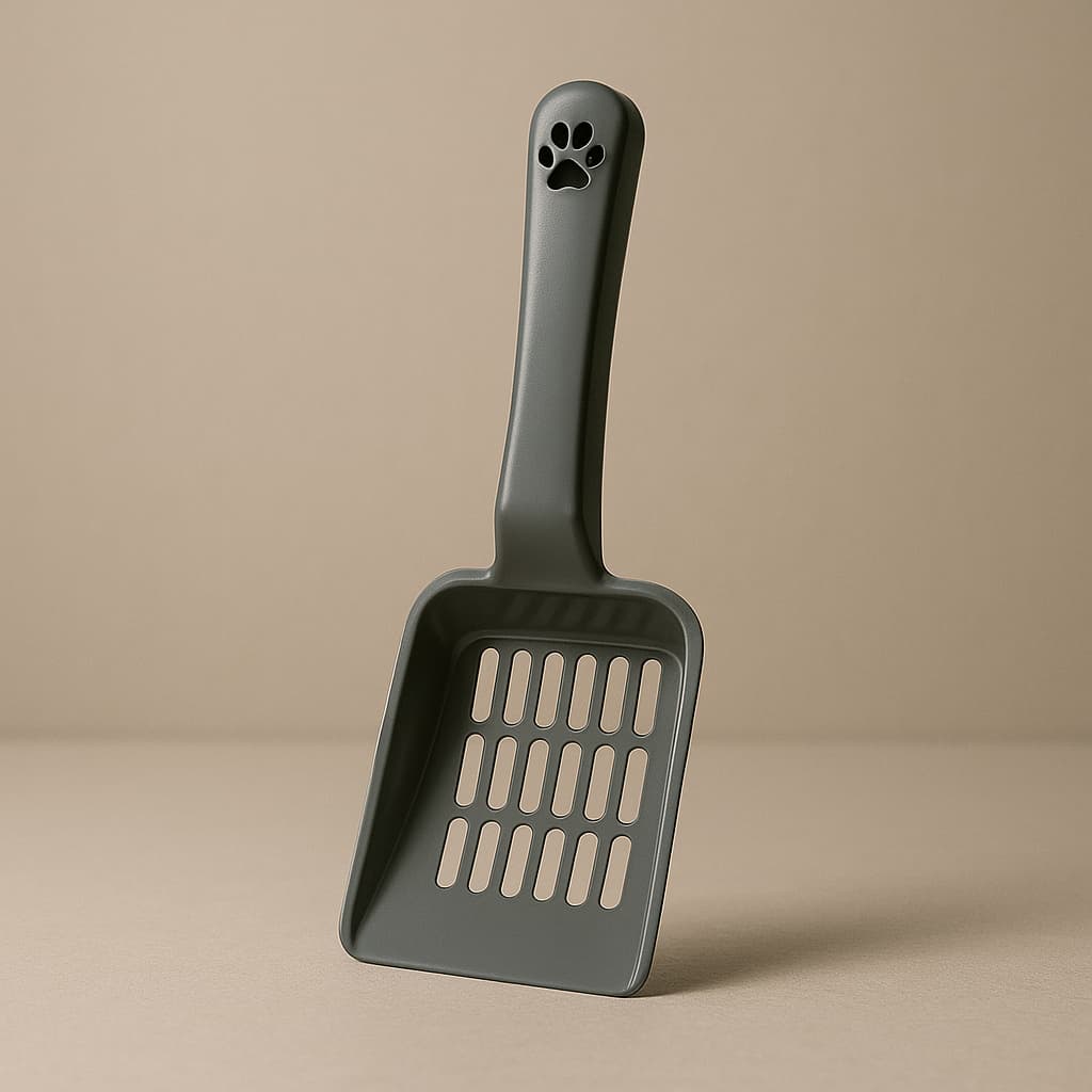 Pazinha Higiênica Gatos Coletor de Fezes Plástico Caixa de Areia Pá Côco