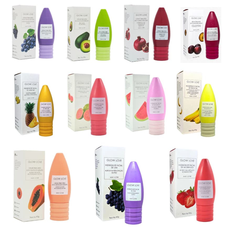 Creme Para Área dos Olhos Ou Hidratante Facial Max Love (60g)