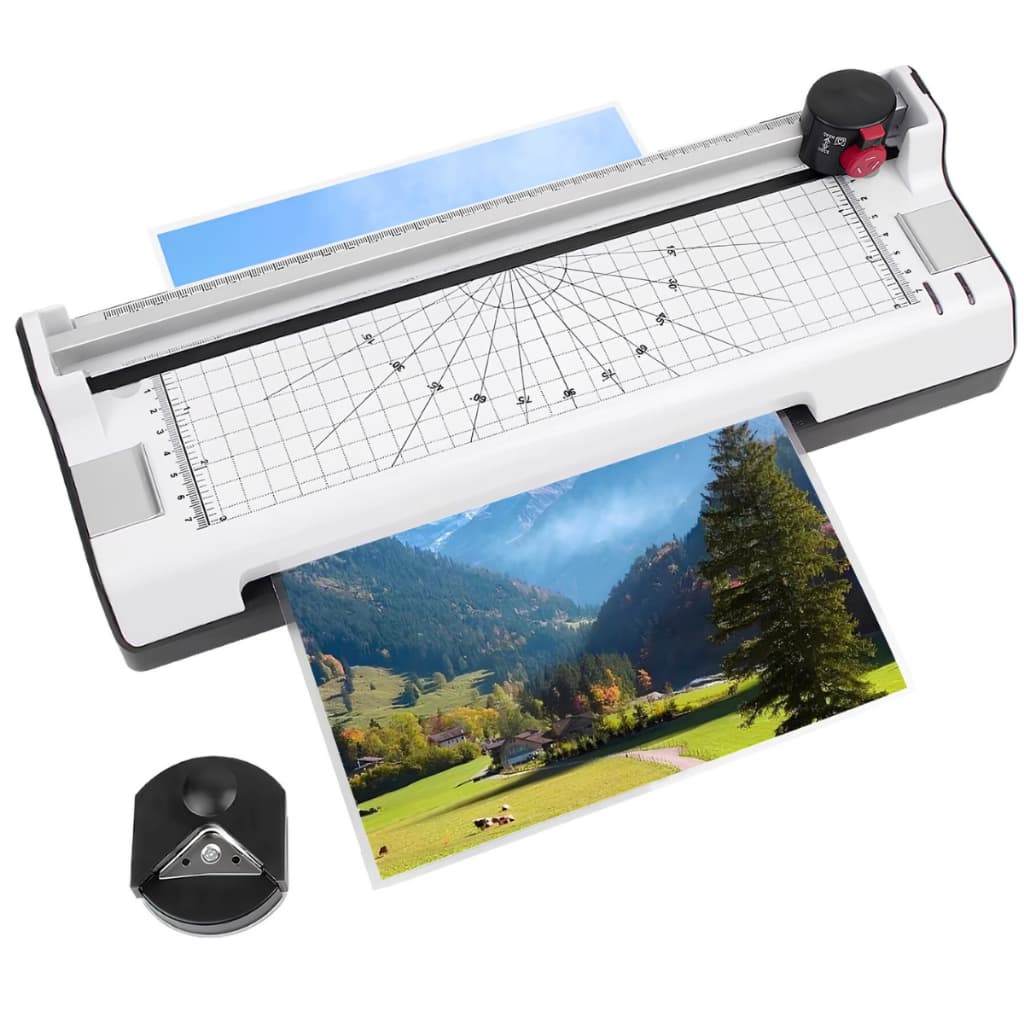 Plastificadora Refiladora Documentos A4 A5 A6 3x1 Branca