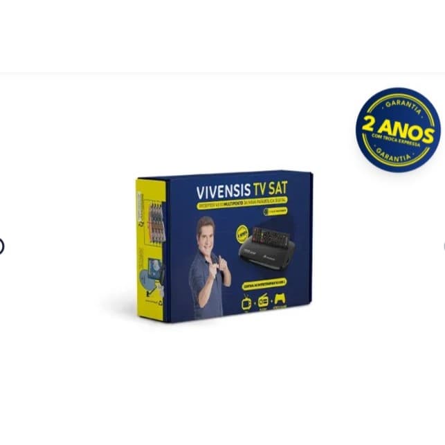 Receptor Digital Multimídia Vivensis Vx10 multi Tv Hd Sat