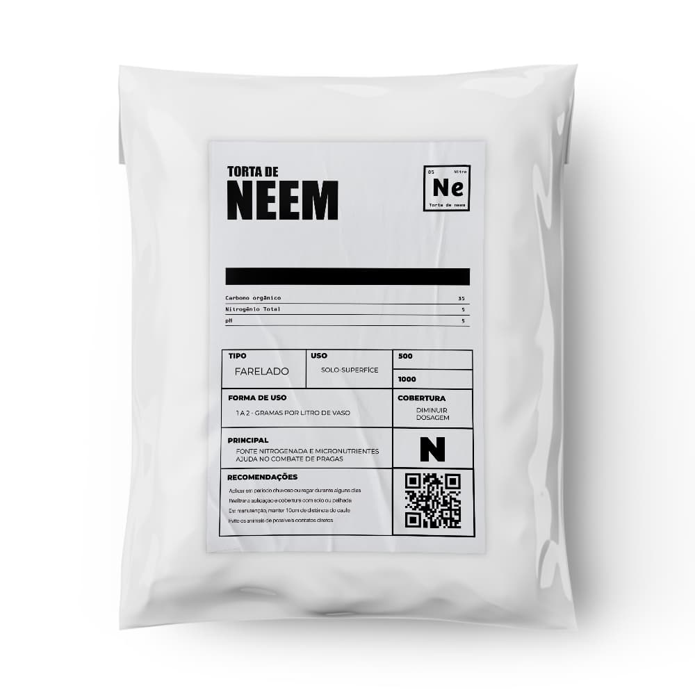 Torta de Neem - Fertilizante orgânico para solo