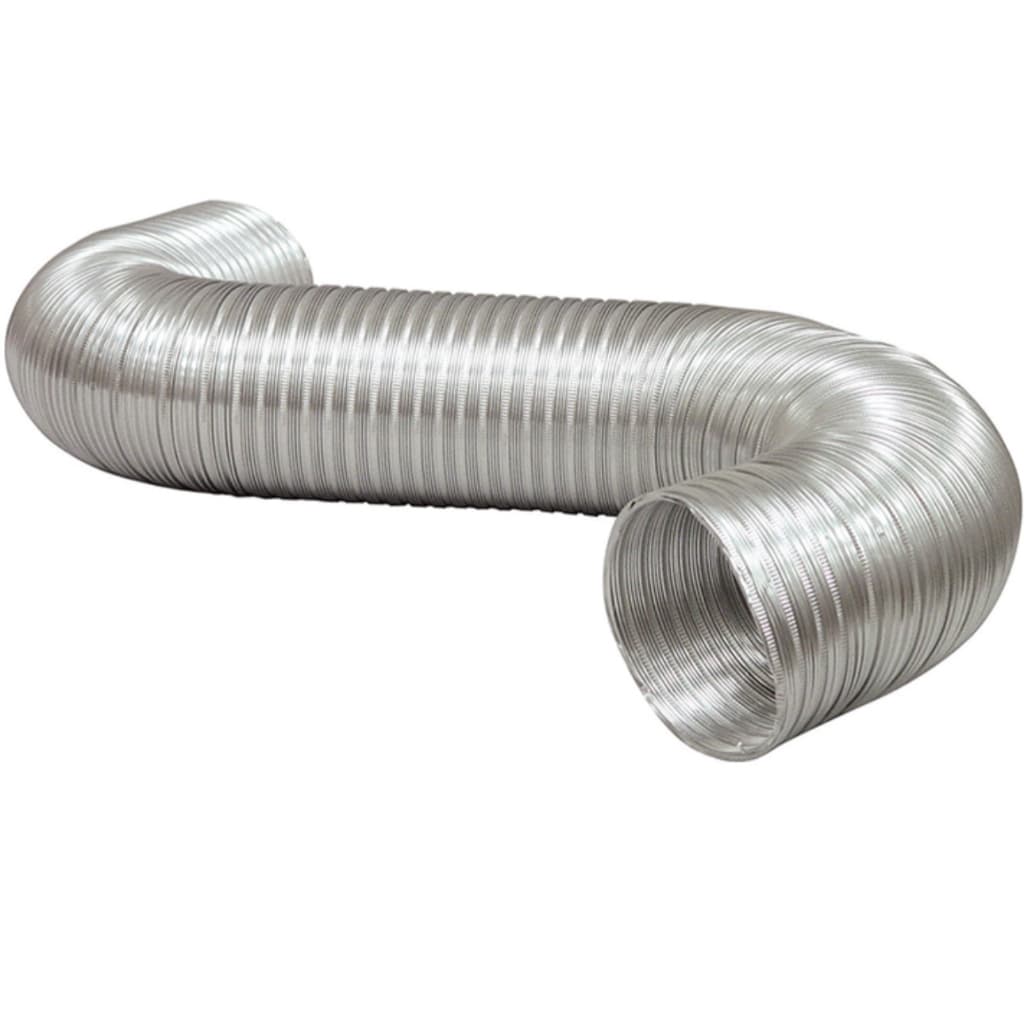 Tubo Extensivo Em Alumínio 80mm Para Exaustor Coifa Aquecedor
