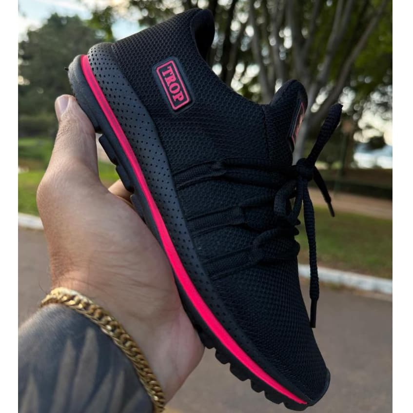 Tênis F1 Trop Feminino Casual Confortável  Academia Caminhada Dia a Dia