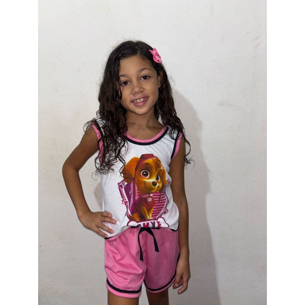 Pijama BabyDoll Infatil HK Skye