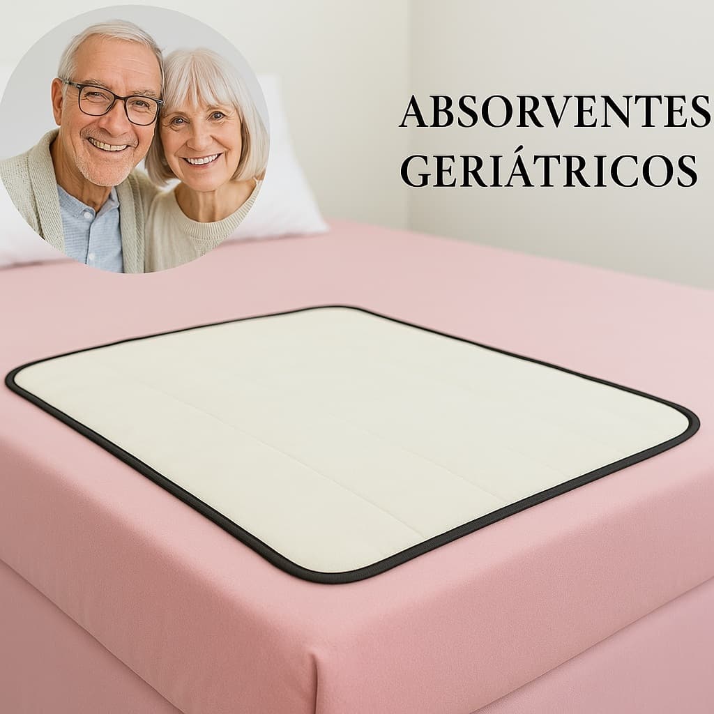 Kit 3 Absorventes Para Colchão Geriátrico/infantil, Protetores Laváveis ​​para Colchões