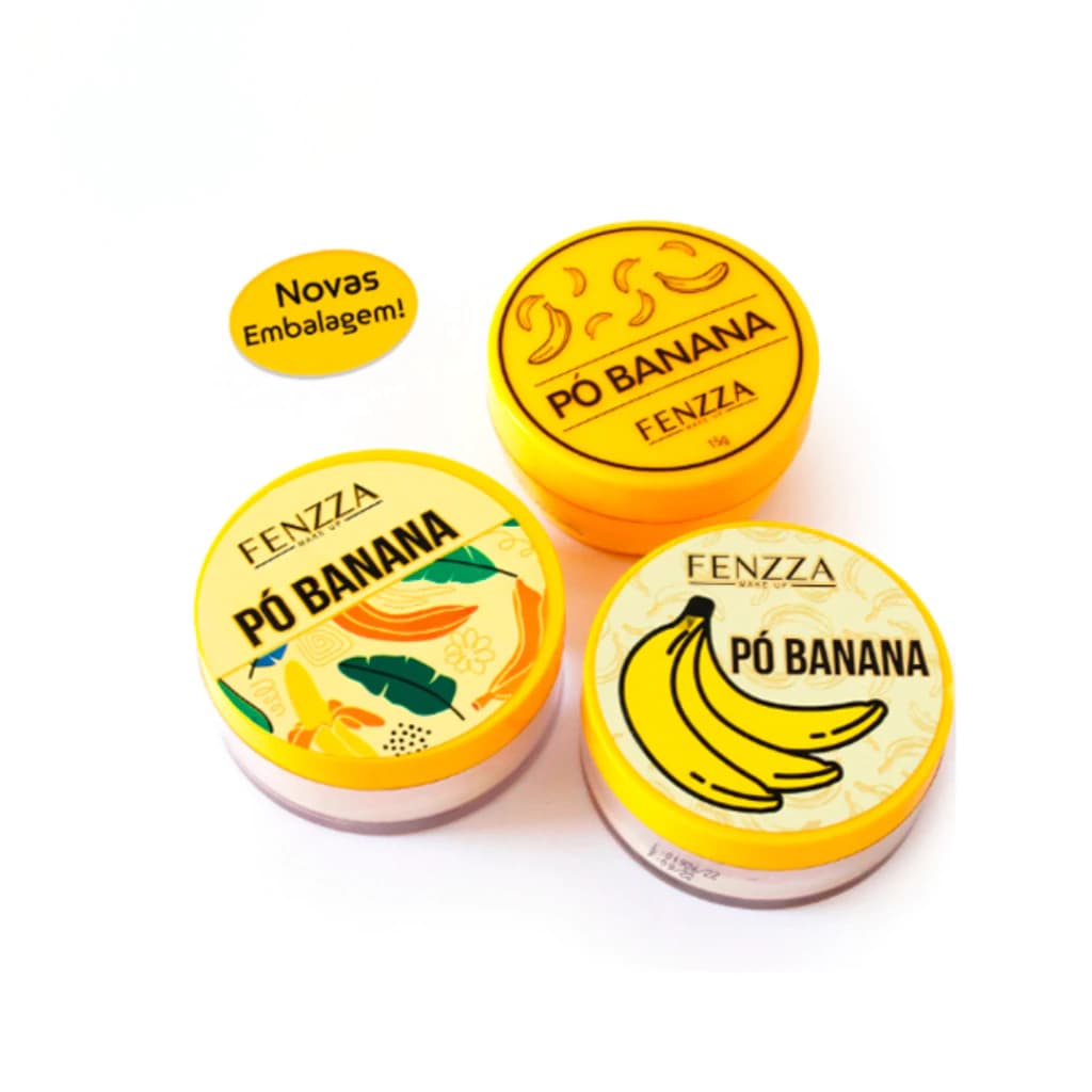 Pó Banana Fixador Translucido Finalizador  Yoyomaquiamor