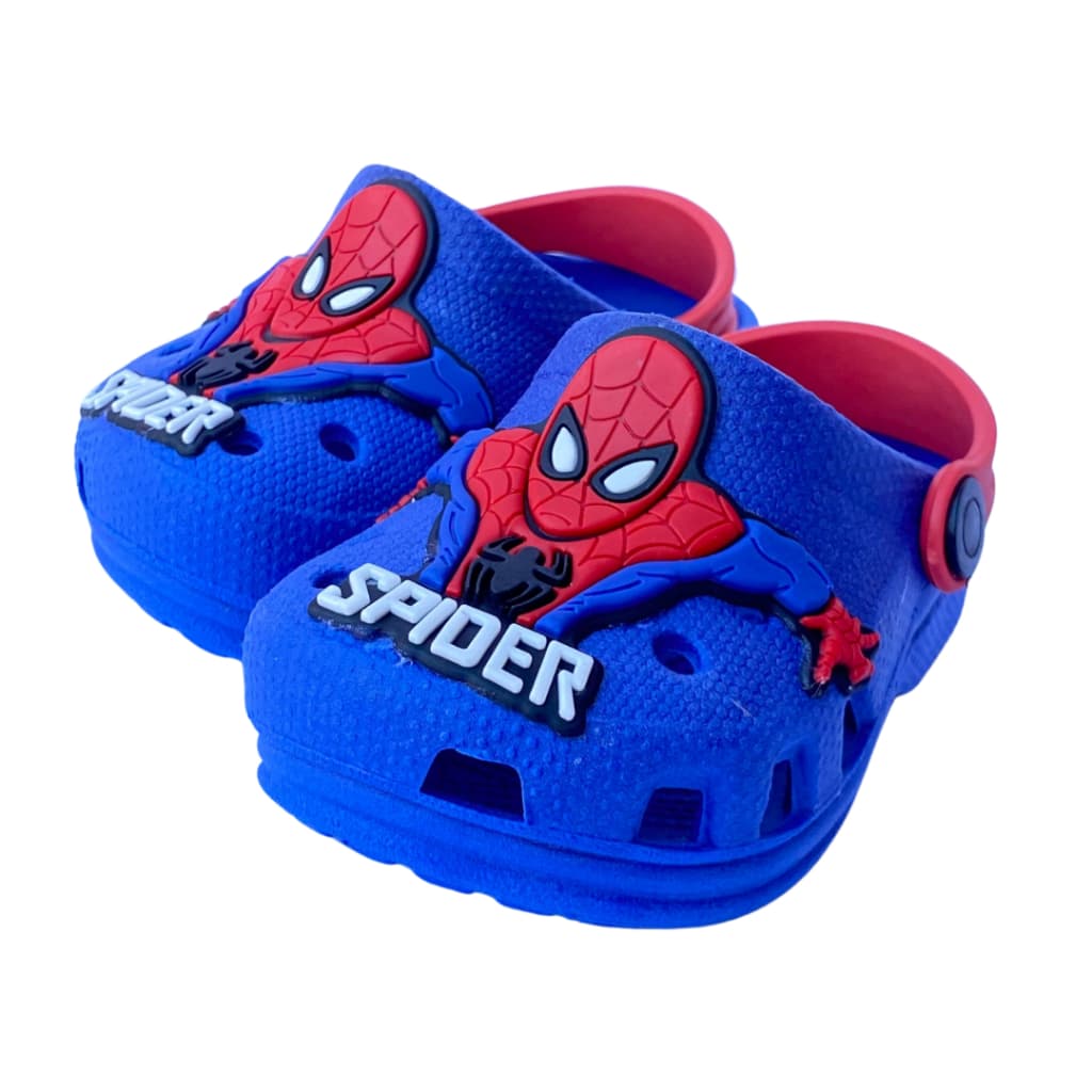 babuche menino infantil papete para criança atiderrapante aranha
