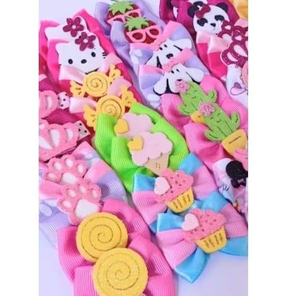 Laço Pet M - Lacinhos Fêmea/ Laços Banho e tosa - Laços Pet Shop