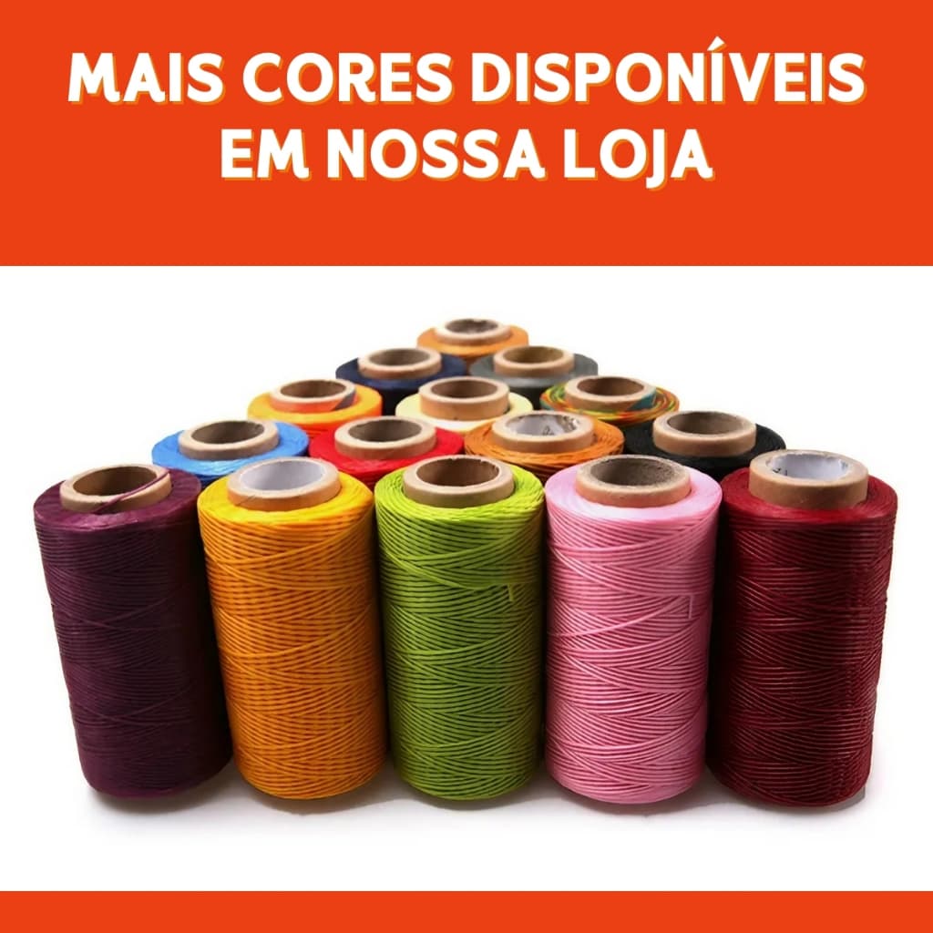 Fio Cordão Encerado 1mm 100m Algodão Pulseira Bijuteria Colar Macramê Artesanato Colorido Scrapbook