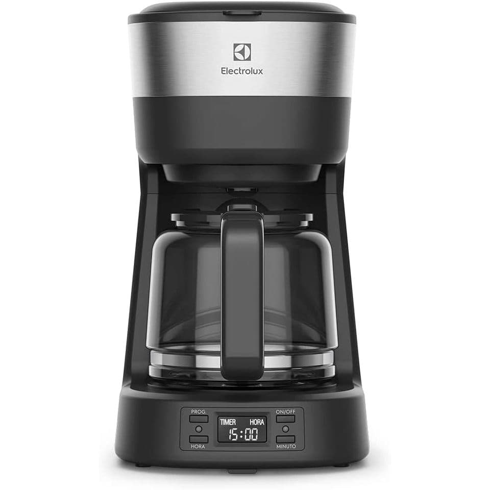 Cafeteira Elétrica Programável Electrolux  30 Xícaras Experience Com Timer Inox ECM25