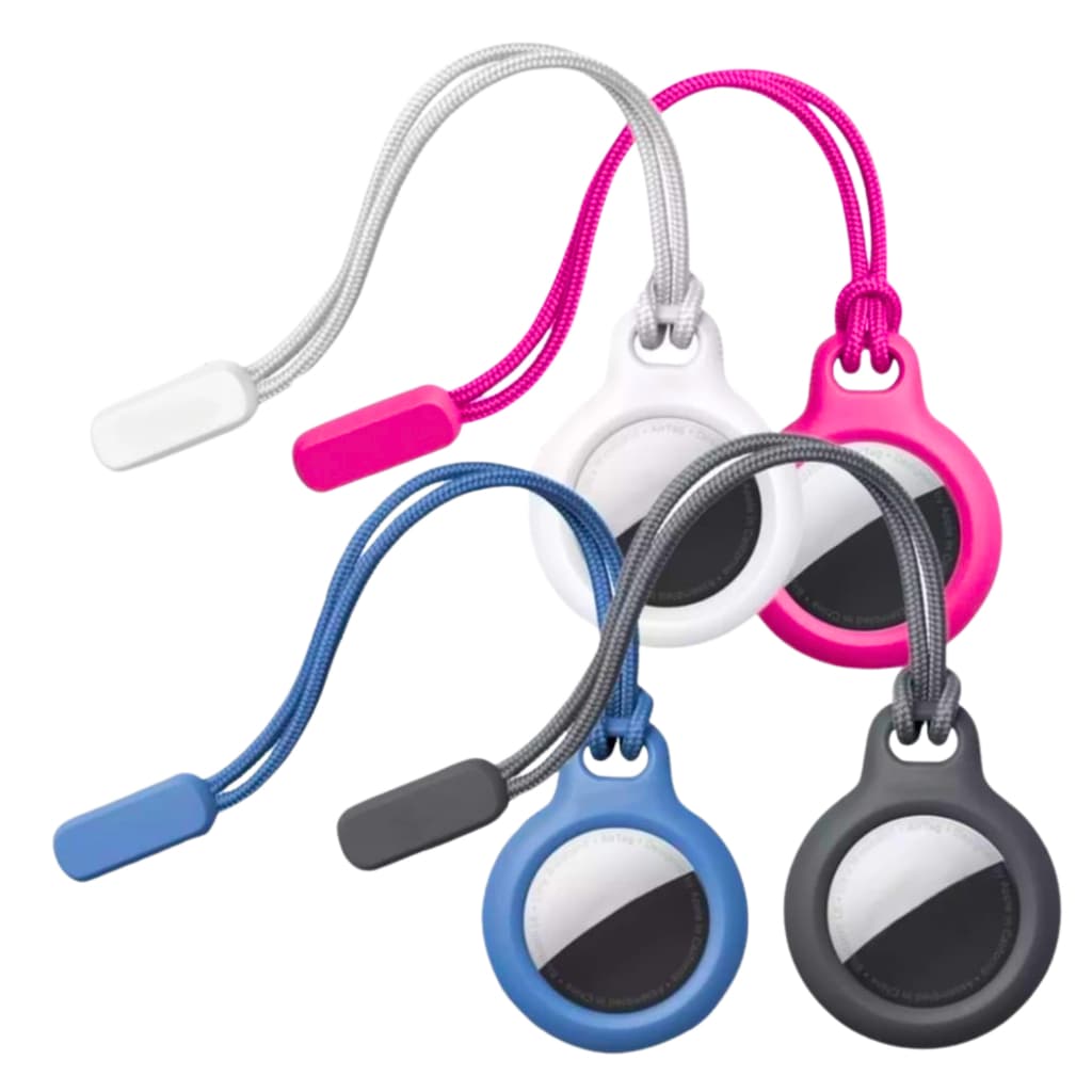 Capa Case Para Apple Airtag De Silicone Protege Chaveiro 1pç