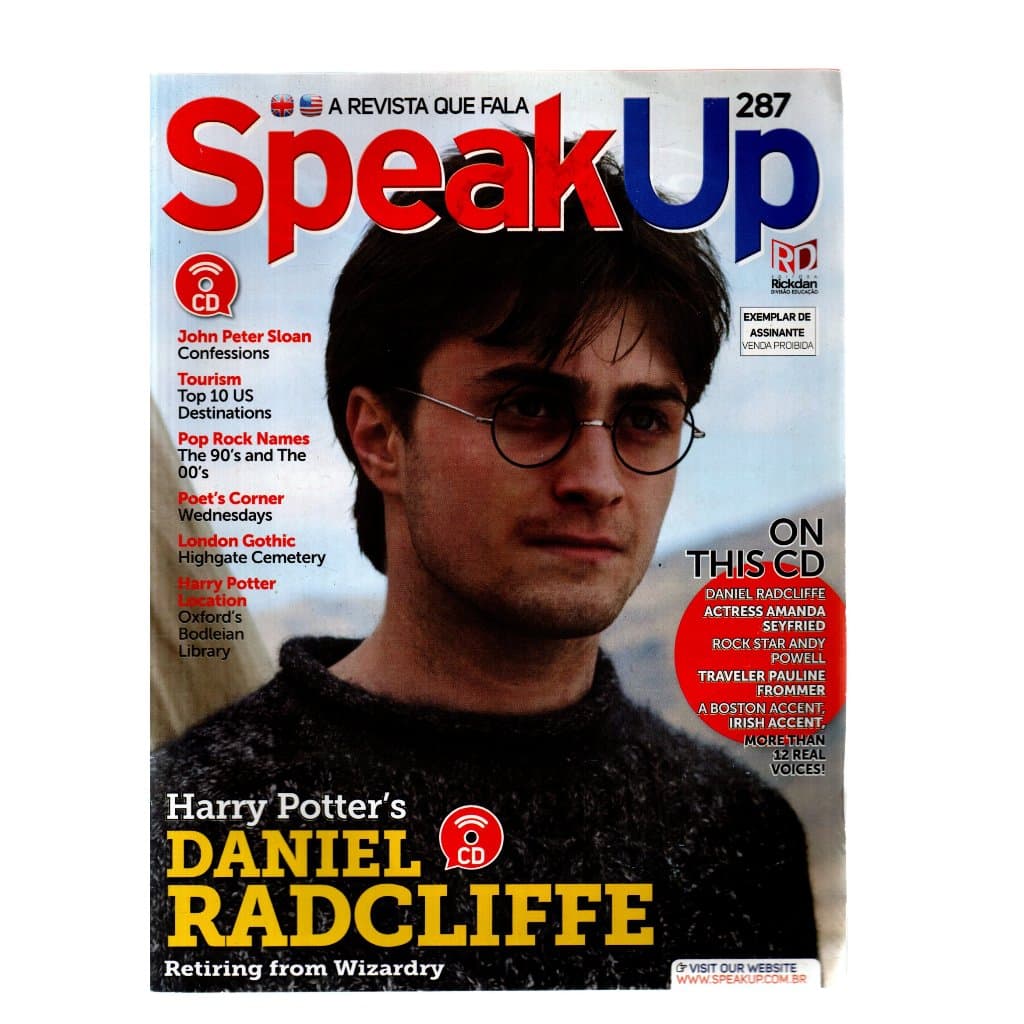 Revista Speak Up, Ano 23, N 287, Julho 2011