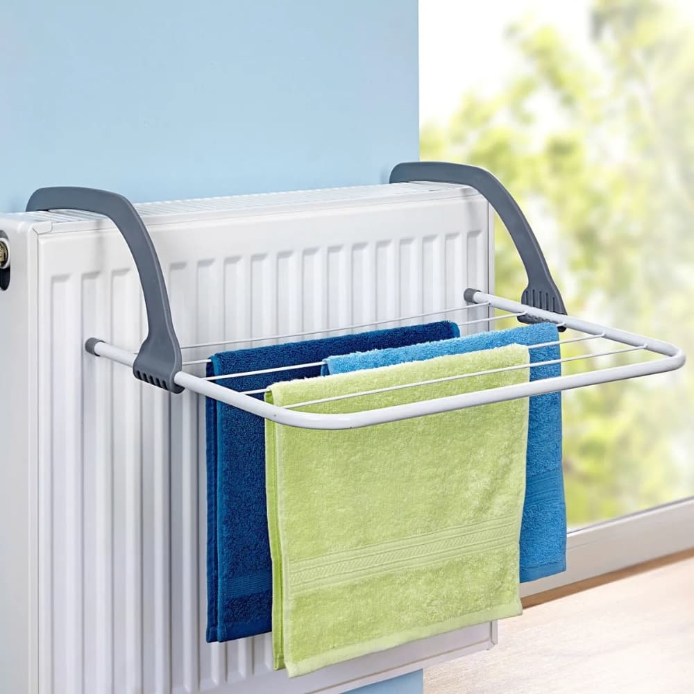 Varal Portátil Para Apartamento Secador De Roupas Prático e Retrátil Para Janela e Parede Varal Dobrável