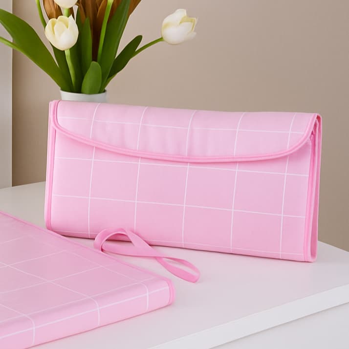 Trocador Portátil Bebê Impermeável Acolchoado Macio Menina Menino