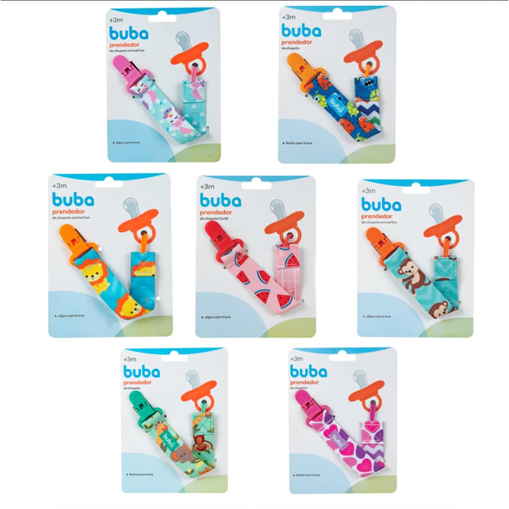 Prendedor De Chupeta Buba Diversos