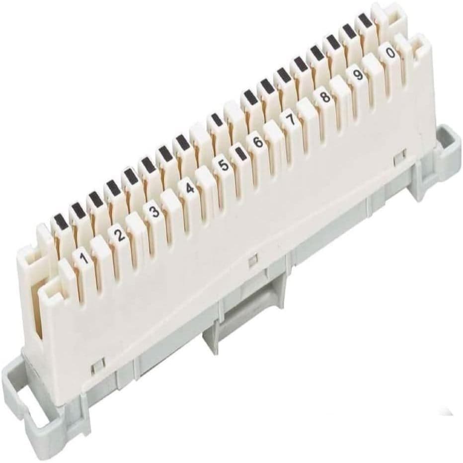 Bloco M10 Engate Rápido d Corte Bargoa 10 Pares Telefonia