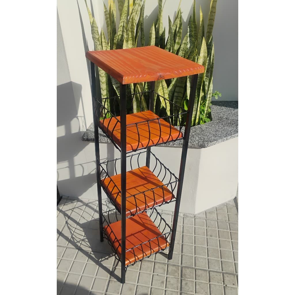 Fruteira Decorativa 3 Andares Toque Artesanal para Sua Casa