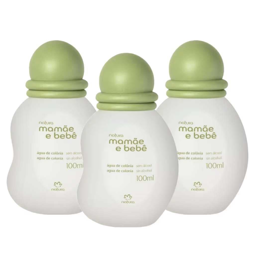 Oferta Imperdivel 3 Mamãe Bebê Colônia Natura 100ml cada