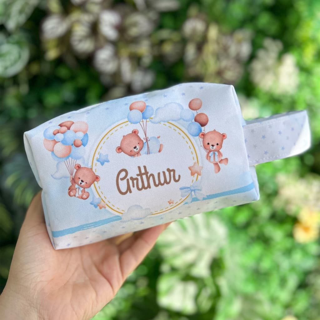 Necessaire Box Maternidade Ursinho Balão