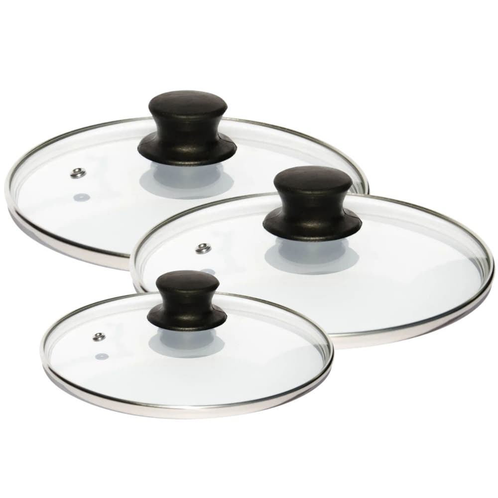 Tampa De Vidro Temperado 16-18-20-22-24-26-28-30-32 cm Para Panelas E Frigideiras