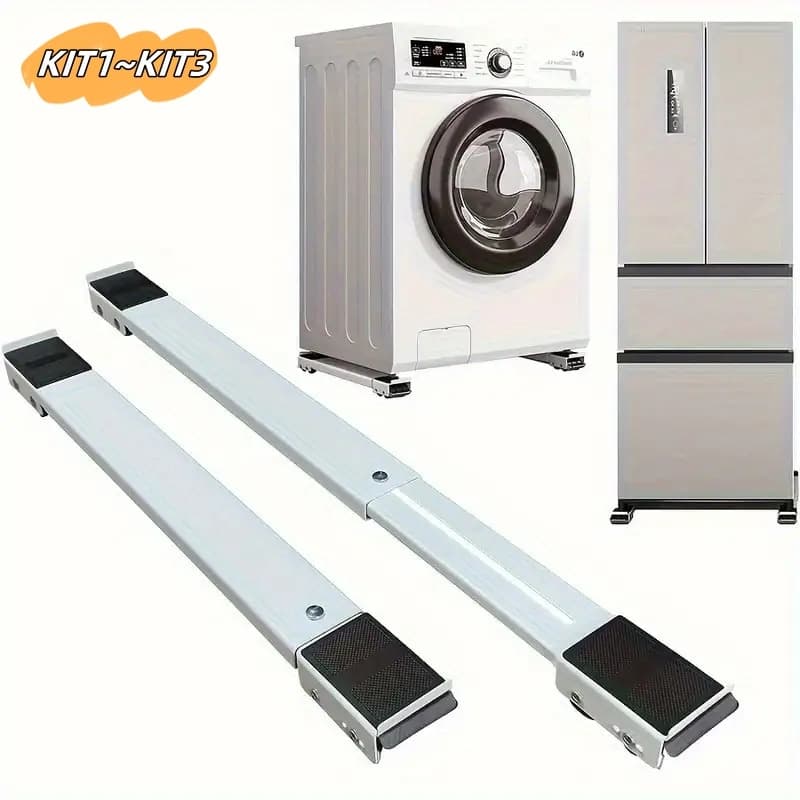 Aparelho Movedor Móveis Suporte De Base Com Rodinha Para Geladeira Fogão E Máquina De Lavar Lousa Base Carrinho