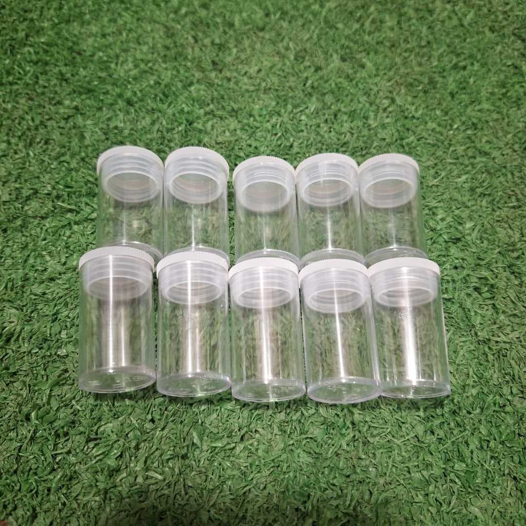 30 Unidades De potinho Frasco De Glitter Com Tampa Pressão