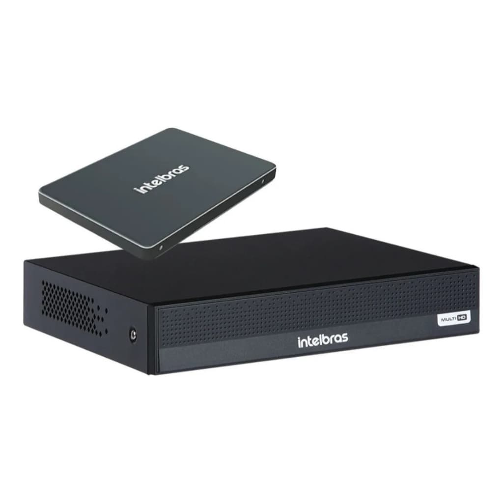 Gravador De Vídeo 08 Canais Ssd 512gb Mhdx 1108 C Intelbras