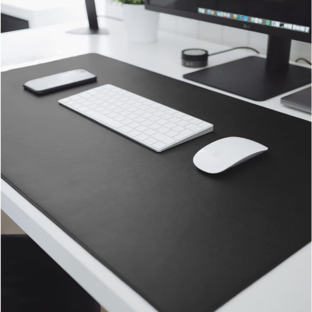 MousePad Grande 90x40 Desk Pad Couro Diversas Cores