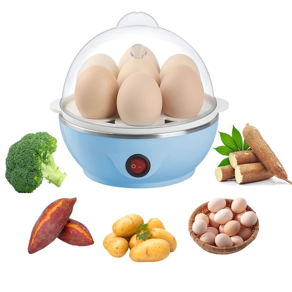 Cozedor de Ovos Elétrico Portátil Cozinha à Vapor 220V