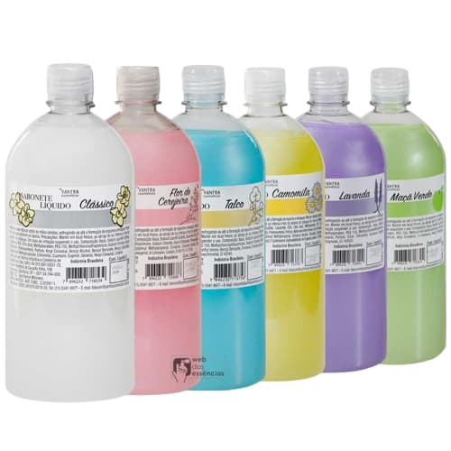 Sabonete Liquido - Yantra Cosméticos 1 litro - Diversas fragrâncias -