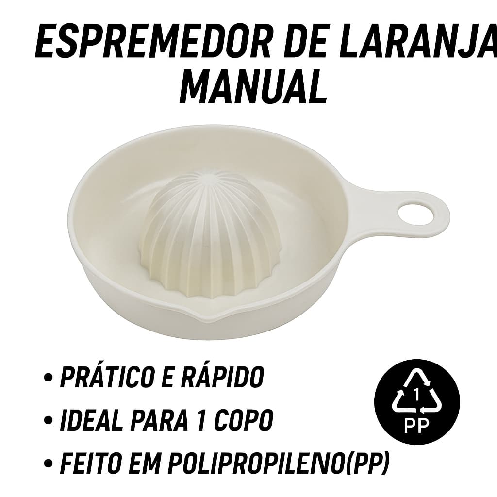 Espremedor de Frutas Manual Multiuso