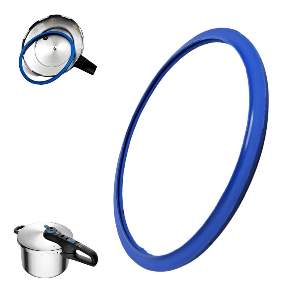 Borracha Vedação Panela De Pressão Rochedo 6L E 8L Fechamento Externo Azul Anel Silicone
