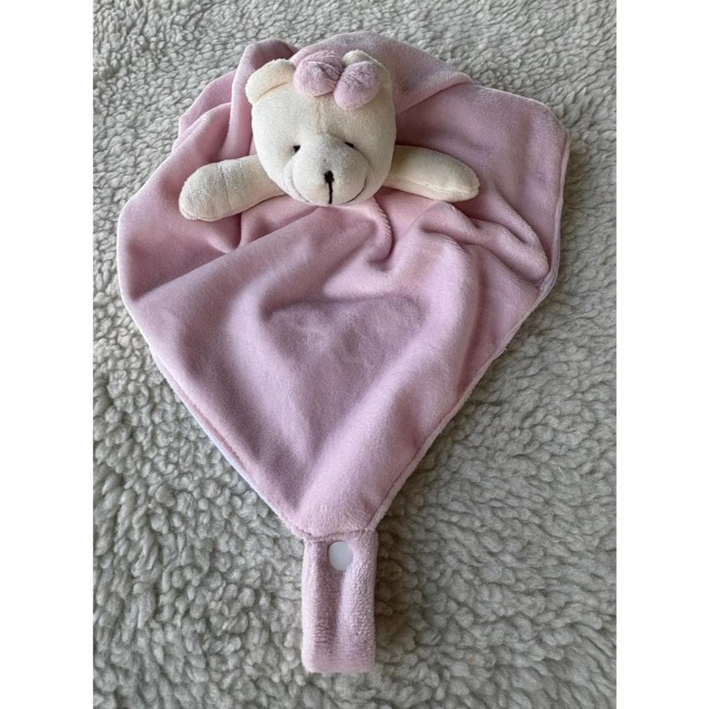 Naninha Plush com Porta Chupeta Antialérgico Vários Modelos