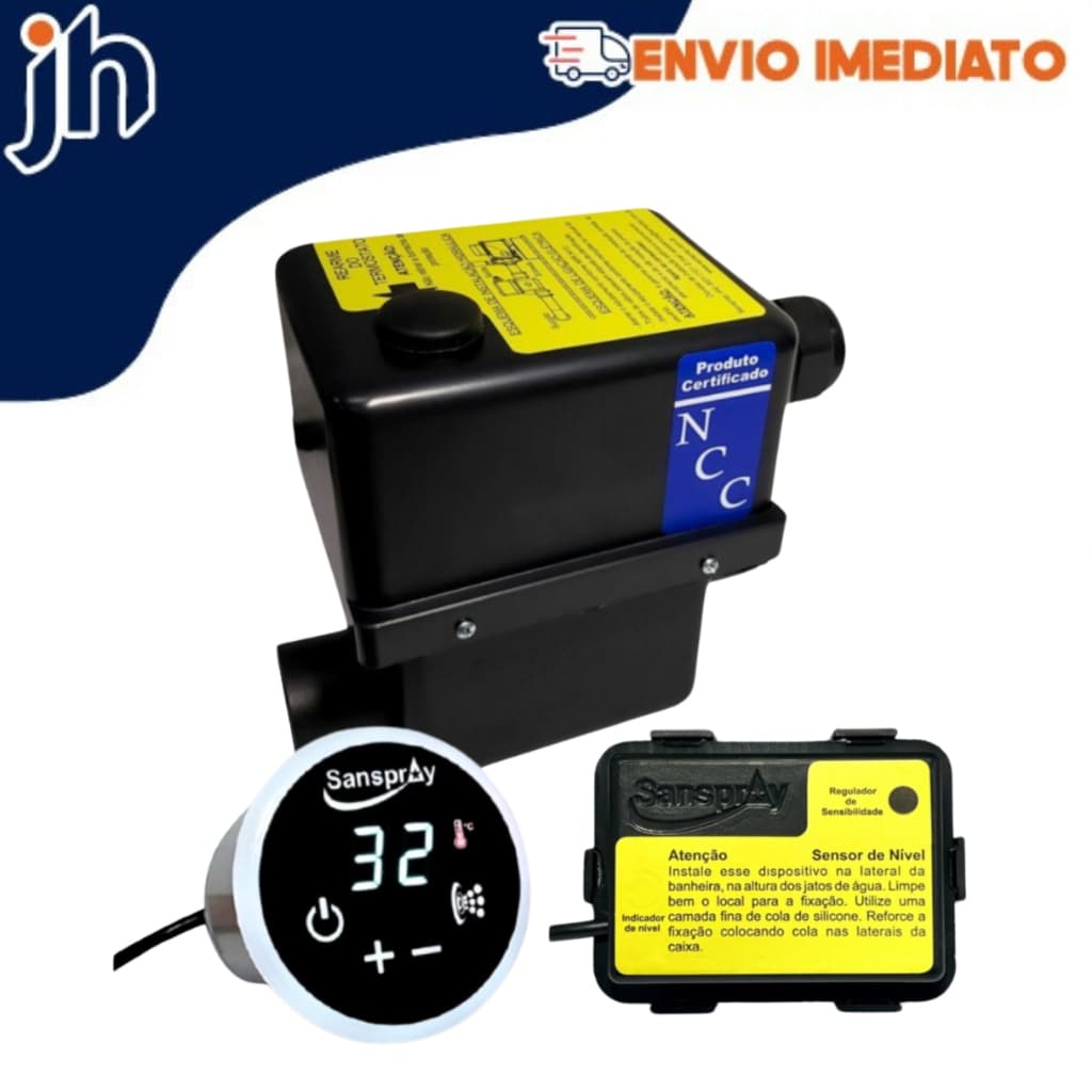 Aquecedor Para Banheira De Hidromassagem Sanspray 8000W - 220V