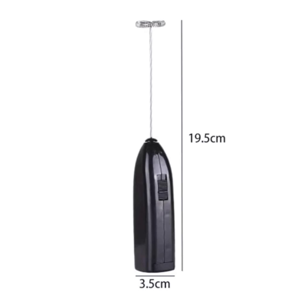 Mini Mixer Portátil a Pilha – Espumador de Leite e Misturador de Bebidas