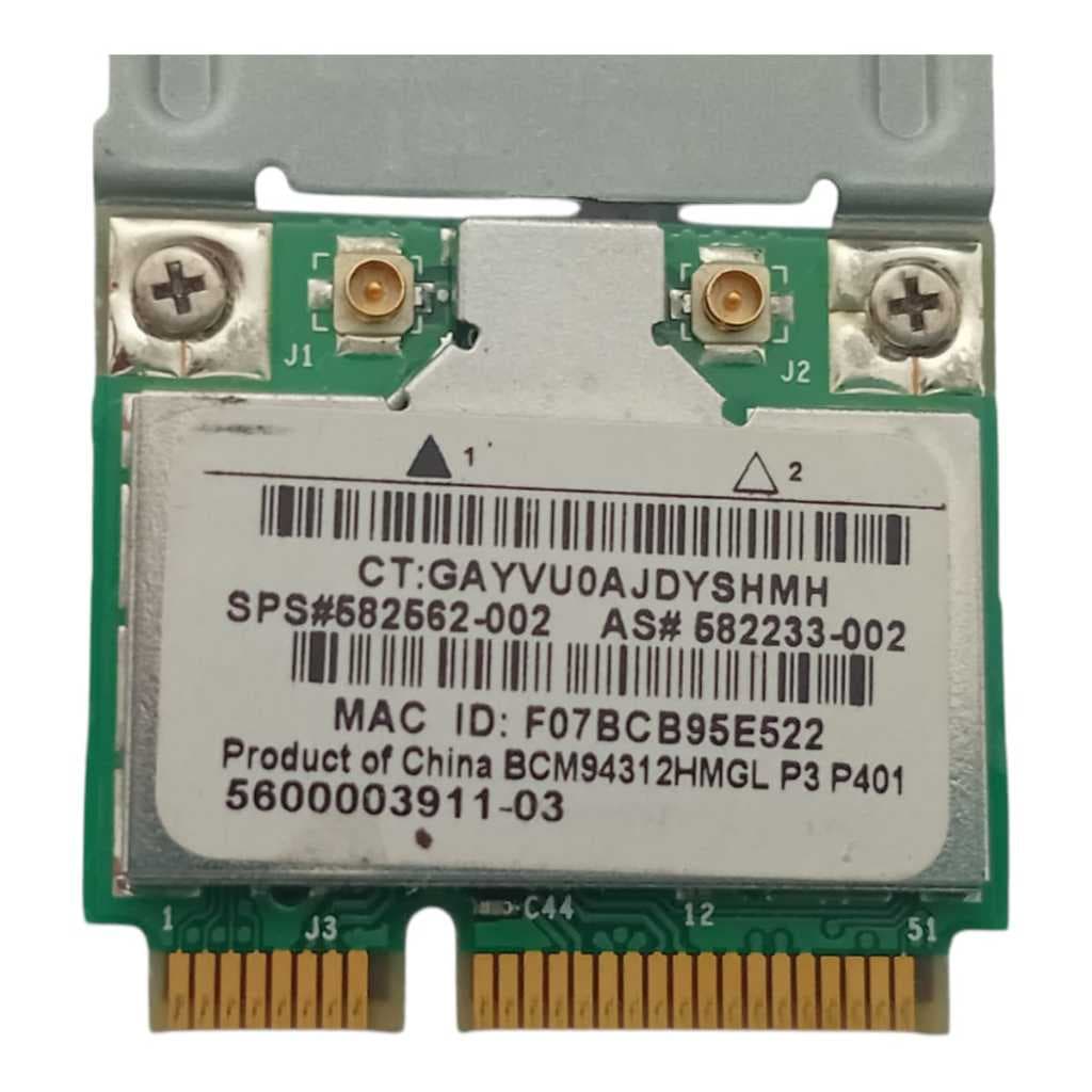 Placa de Rede Notebook Broadcom BCM94312HMG