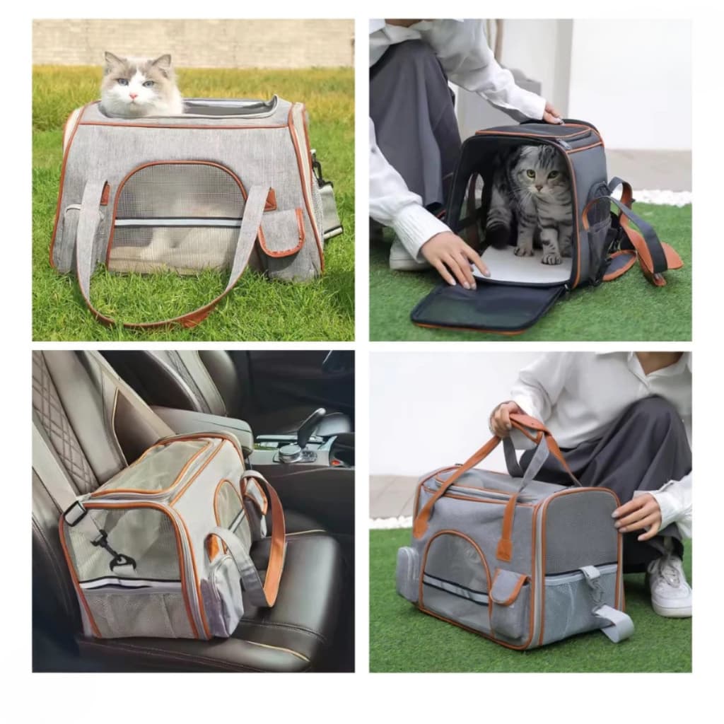 Bolsa Transporte Pet Luxo Caes e Gatos Aviao Viagem Passeio
