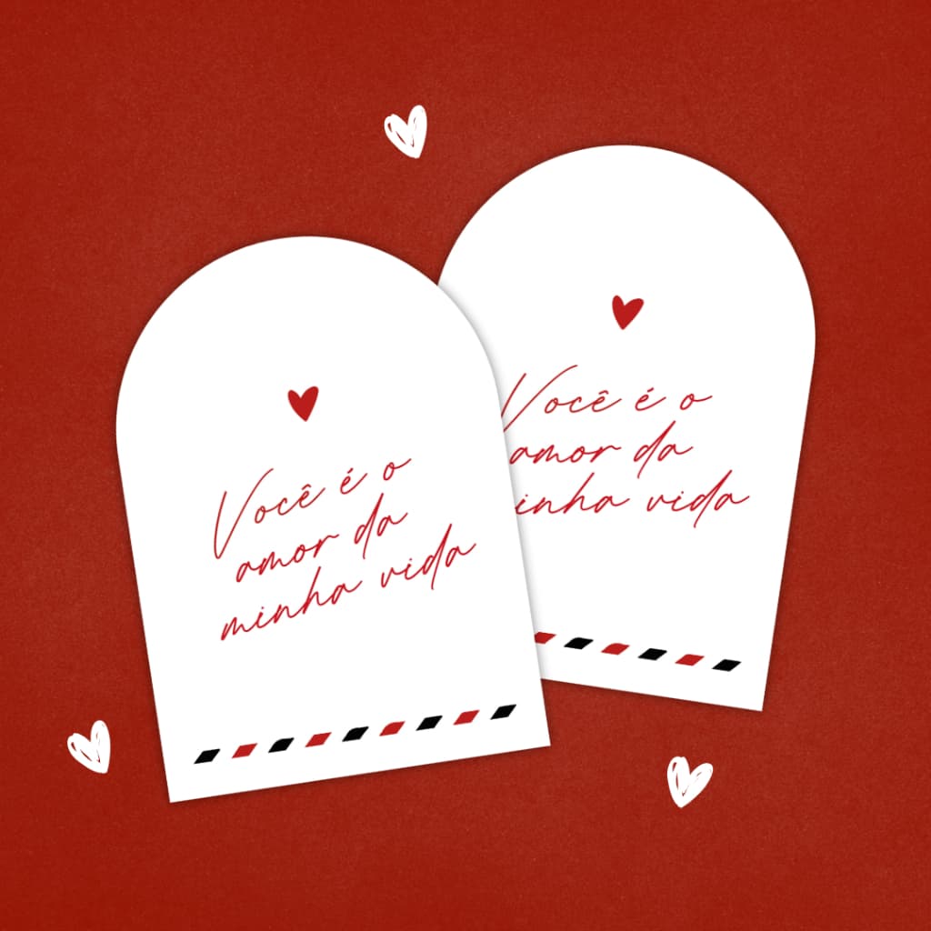 CARTÃO DO DIA DOS NAMORADOS HEART