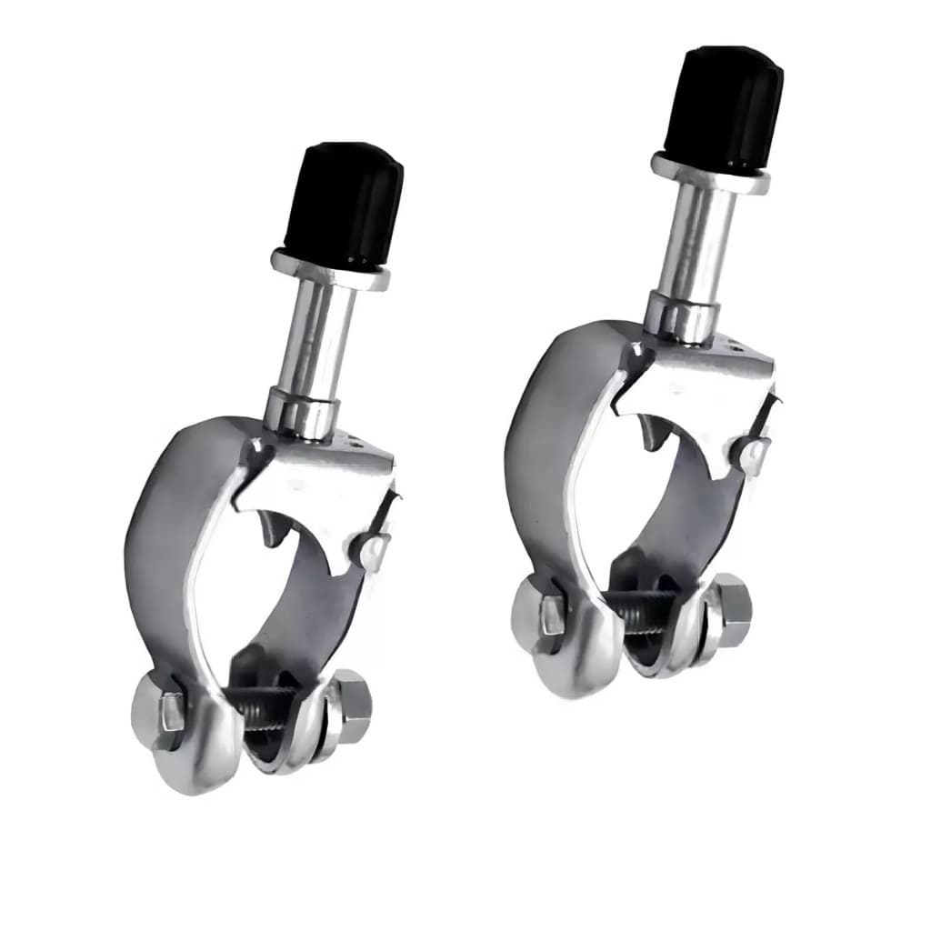 Adaptador Freio V Brake Traseiro Dianteiro Pivô Abraçadeira Bicicleta Bike Aro 20 24 26 Monark Caloi Bikes