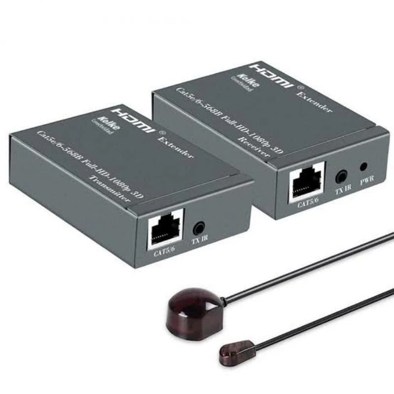 Extender hdmi 60metros com ir