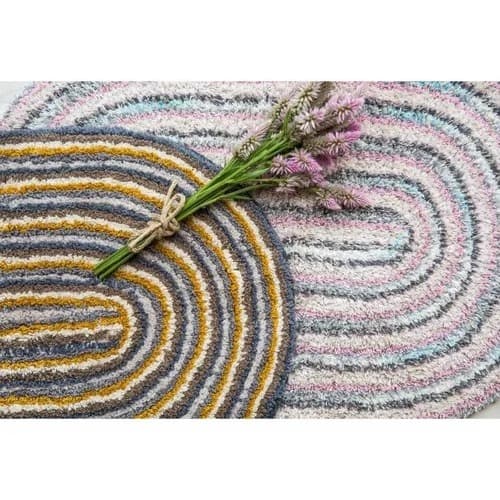 TAPETE OVAL 60X40 SUPER LINDOS ALGODÃO