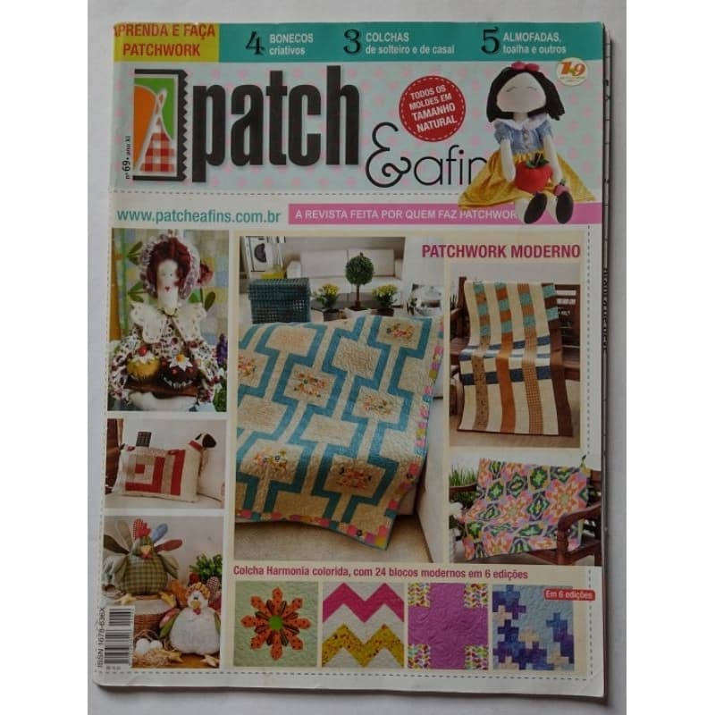 Revista Patchwork Moderno Patch E Afins Artesanato