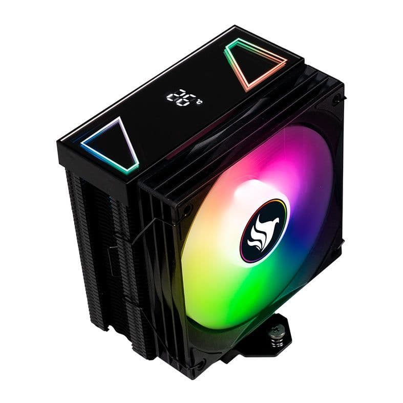 Cooler Para Processador Pichau Sage V3, ARGB, 120mm, Preto, PG-SGEBK-V03