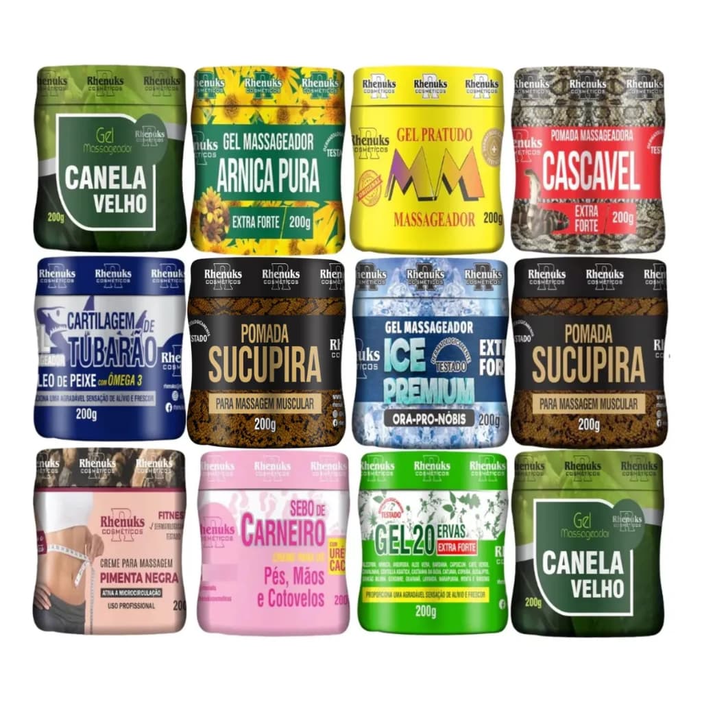 12und - Pomadas Massageadora 200g - Extra Forte