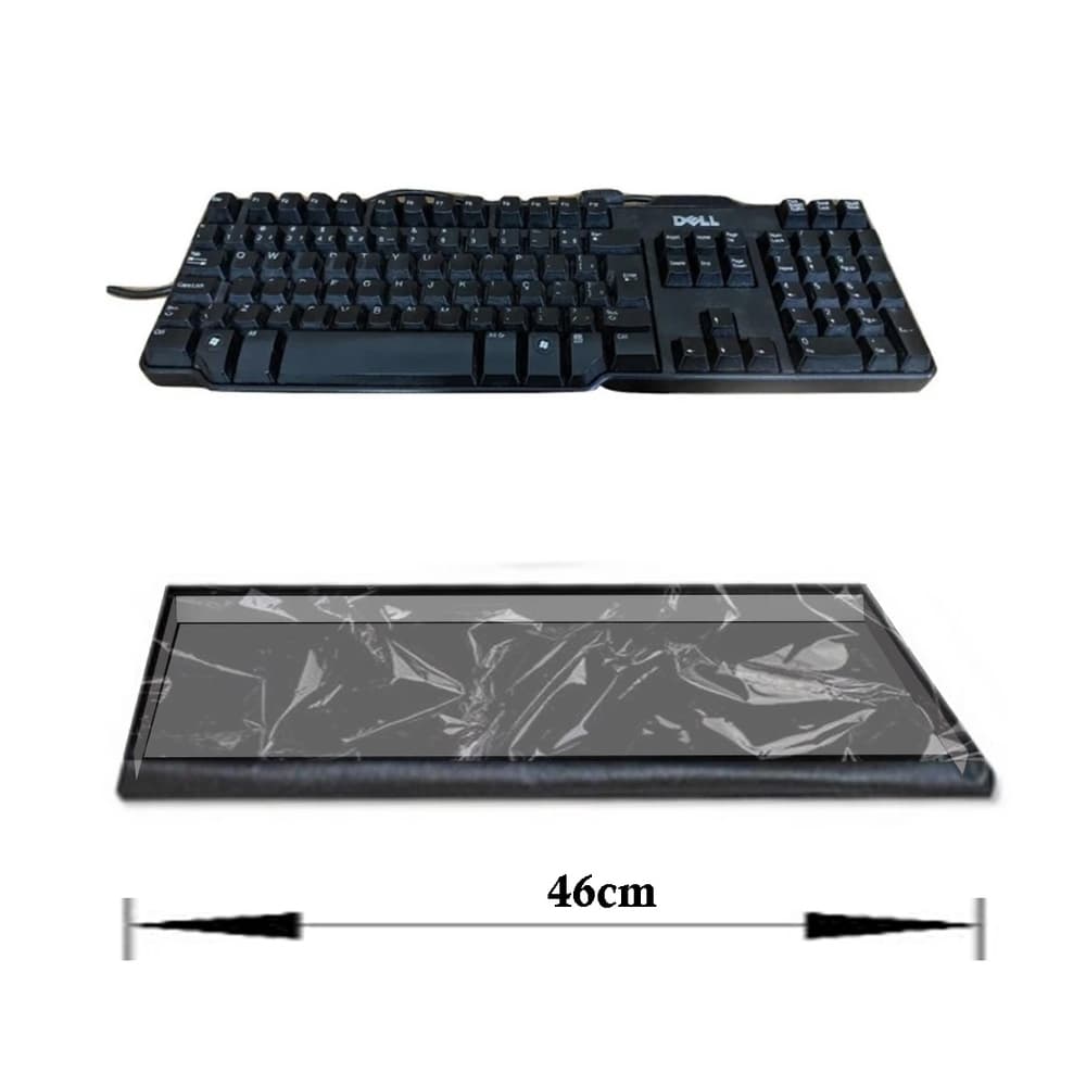Capa Proteção Teclado de Computador PC Frente Transparente Impermeável