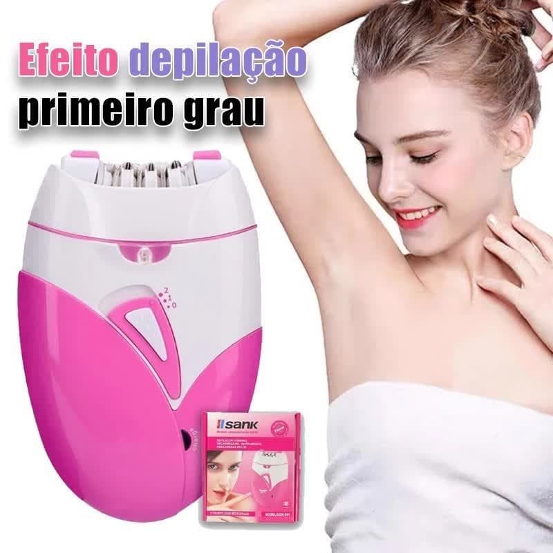 Depilador Elétrico De Perna Braços Axilas Buço Feminino USB Envio Imediato