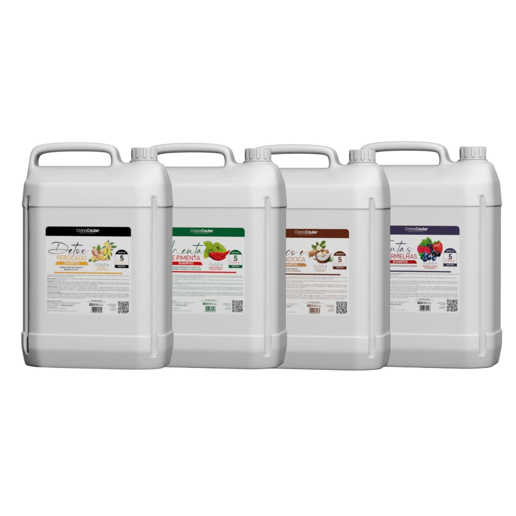 Shampoo 5 Litros - Profissional Lavatório - Extratos Naturais - Mais Rendimento Eaê