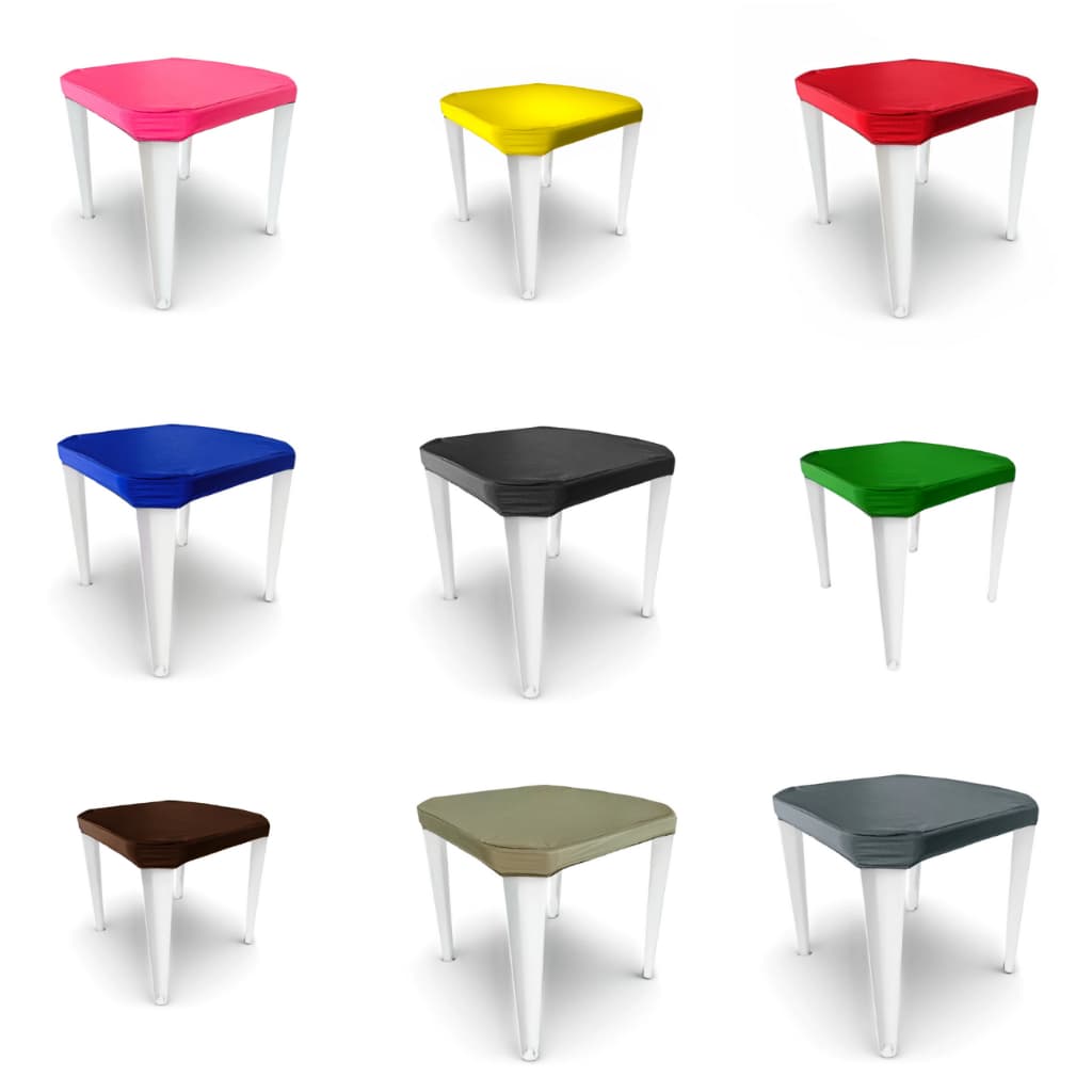 Kit 5 Capa para Mesa de Plástico Bar/Restaurante 70x70 Impermeavel